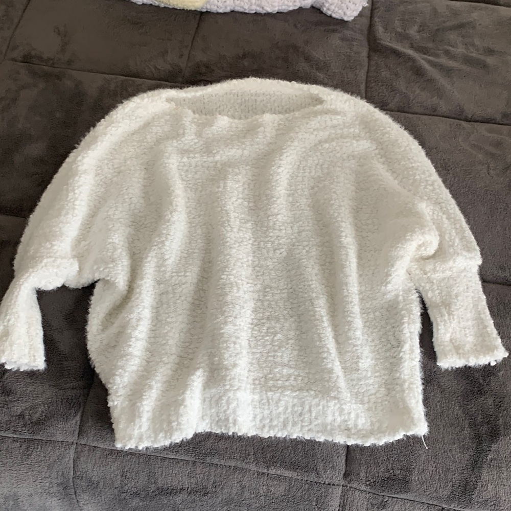 Soft white sweater